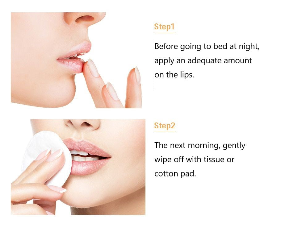 How to use lip mask