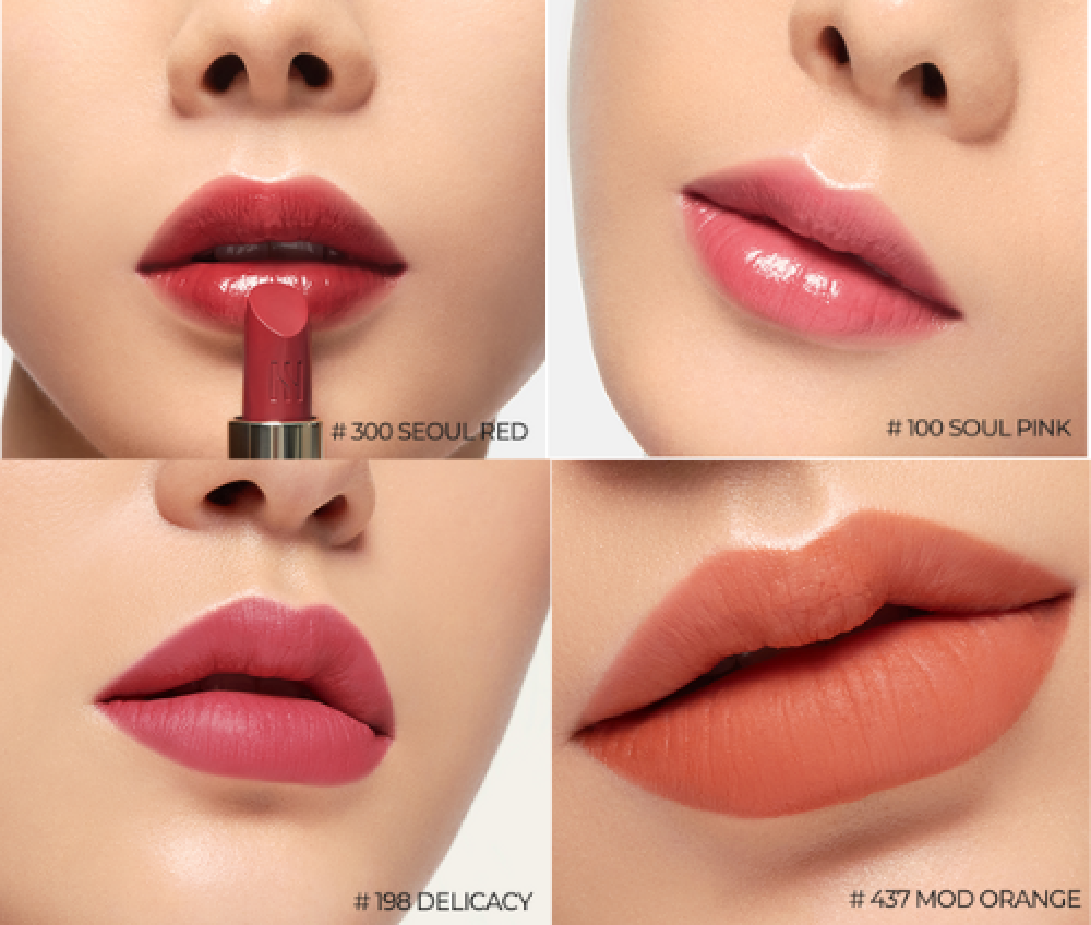 Colors of HERA Rouge Holic Lip Palette | K-Beauty Blossom USA
