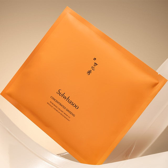 SULWHASOO COMBO deals PACK(5 mask)CONCENTRATED GINSENG RENEWING CREAMY MASK(full-size)