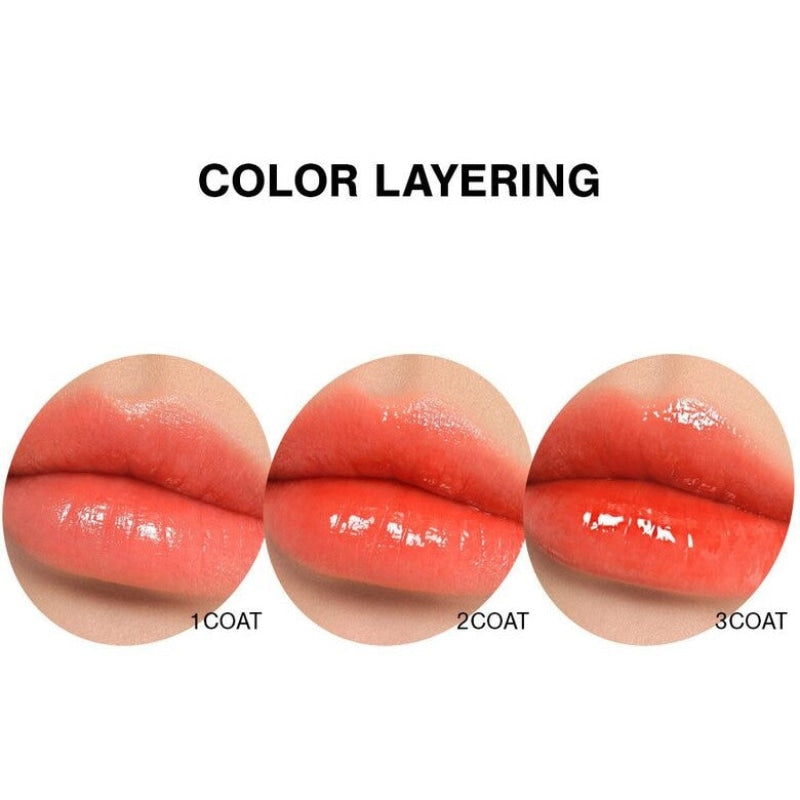 color layering 3CE Syrup Layering Tint |  K-Beauty Blossom USA
